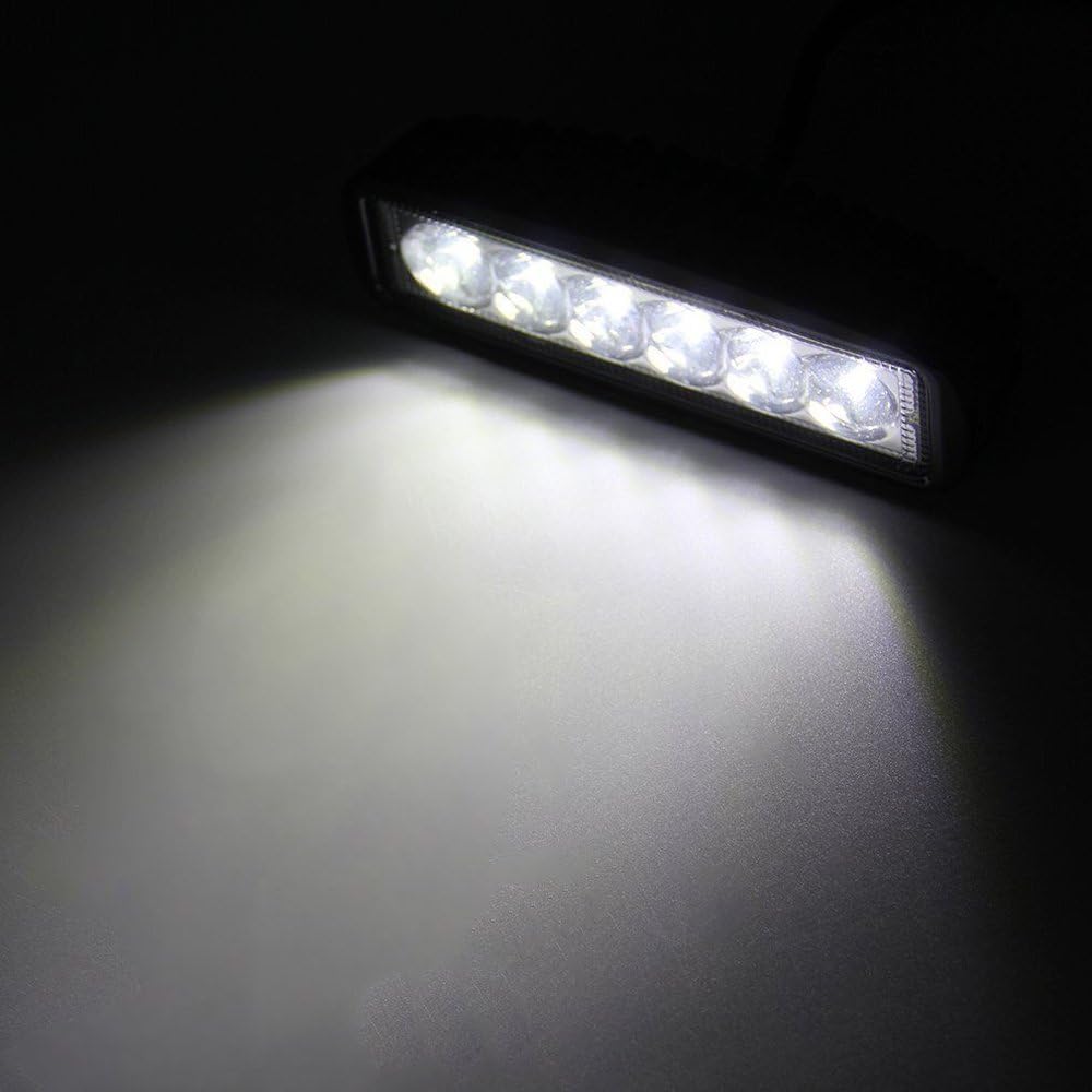 Greenmigo 10x 18W LED Scheinwerfer Offroad Lampe Flood Arbeitsscheinwerfer 12V 24V Zusatzscheinwerfe