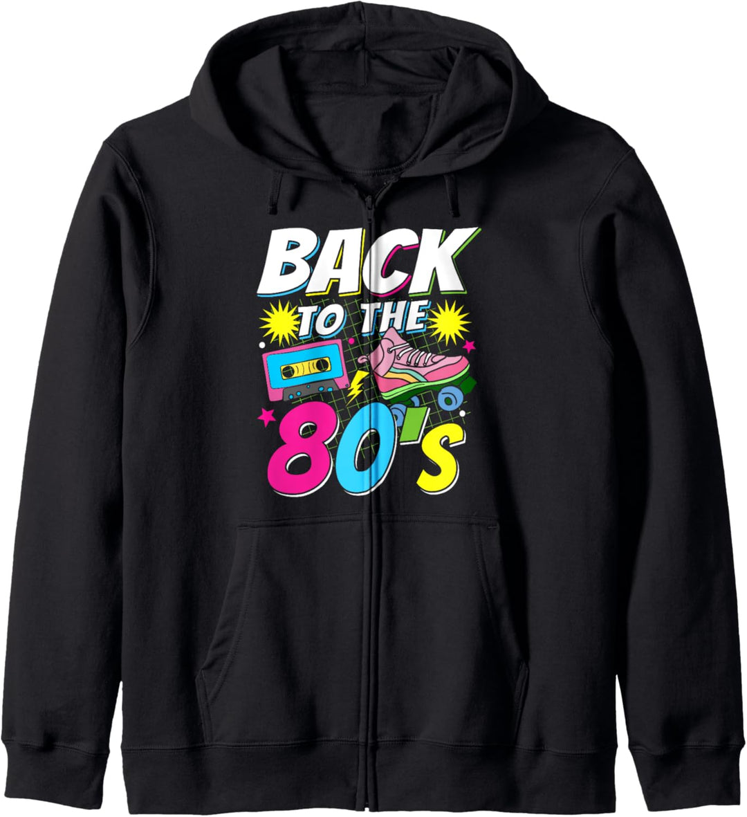 80er 80er Jahre 80er Jahre Retro Zurück in die 80er Jahre Kapuzenjacke