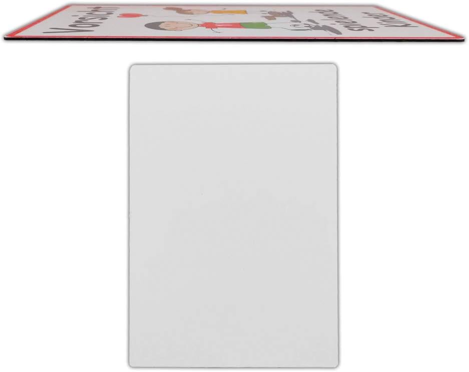 UvV Warnschild Vorsicht spielende Kinder 60 x 45 cm reflektierend - hochwertiges Alu-Dibond Schild -