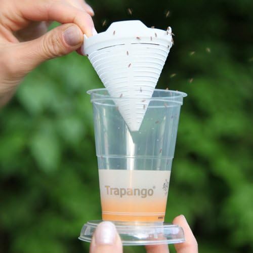 6x Fruchtfliegen-Lebendfalle Trapango®, (6er-Pack)