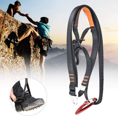 RiToEasysports Bergsteigen Pedal Riser,Klettern Fussschlaufe Klettern Ascender Sling Climbing Pedal