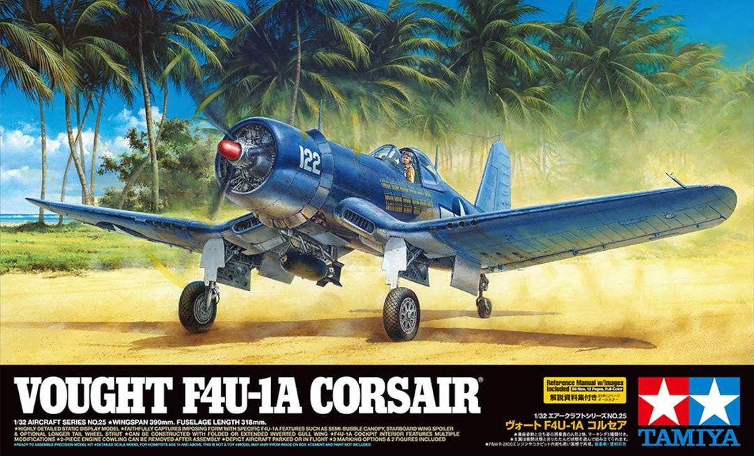 Tamiya 300060325 - 1:32 Us Vought F4U-1A Corsair