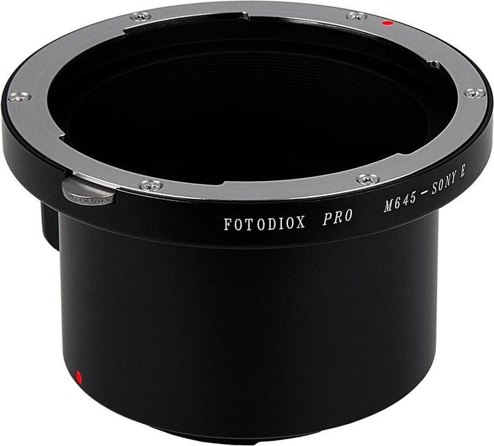 Fotodiox Pro Lens Mount Adapter Compatible with Mamiya 645 MF Lenses on Sony E-Mount Cameras Mamiya