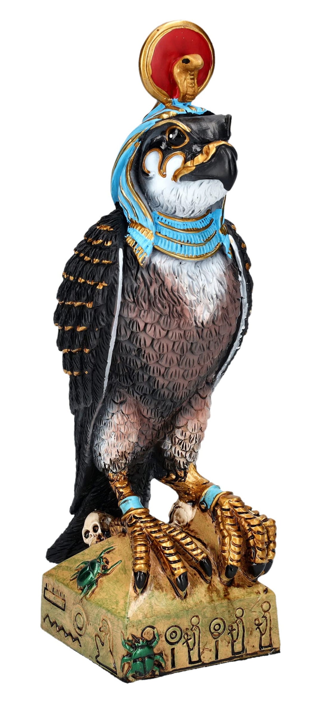 Pacific Giftware Ra Figur als Falke von Stanley Morrison | Re Ägypten Götter Gottheiten Statue
