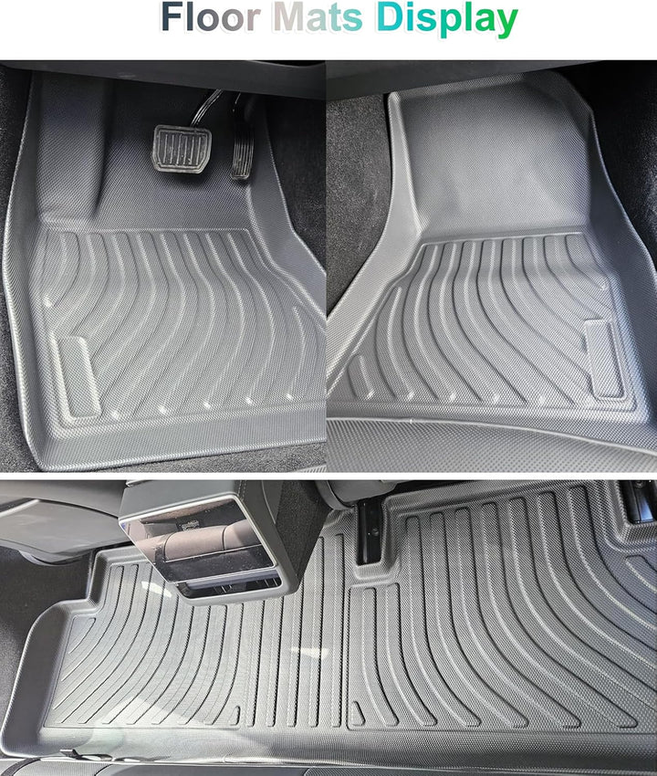 GAFAT Tesla Model 3 Fussmatten 2017-2024 2025, Neu Tesla Model 3 Highland 2024 Fussmatten TPE Allwet