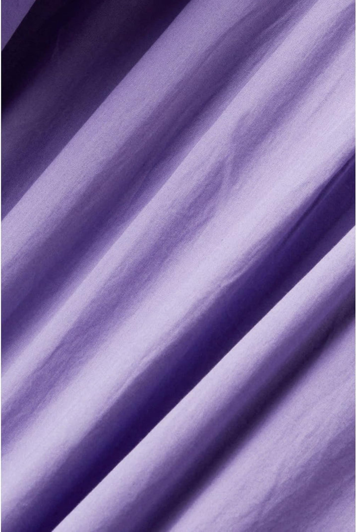 ESPRIT Hemdkleid aus Baumwolle mit Bindegürtel 34 Lila, 34 Lila