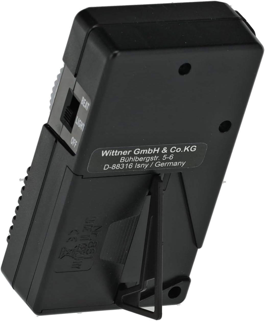 Wittner Metronom 861161 QM2 schwarz QM2 schwarz Single, QM2 schwarz Single
