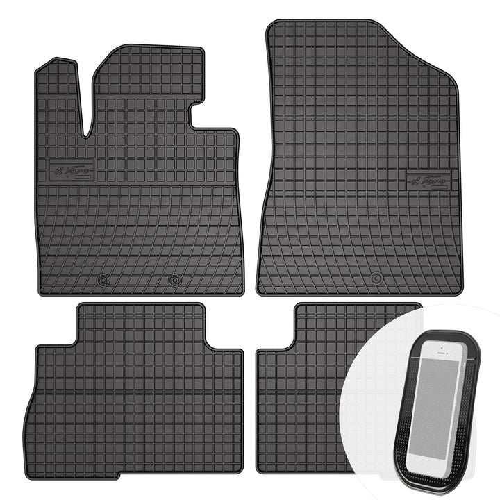 Gummimatten Auto Fussmatten Gummi Automatten Passgenau 4-teilig Set - passend für Kia Sorento II 201