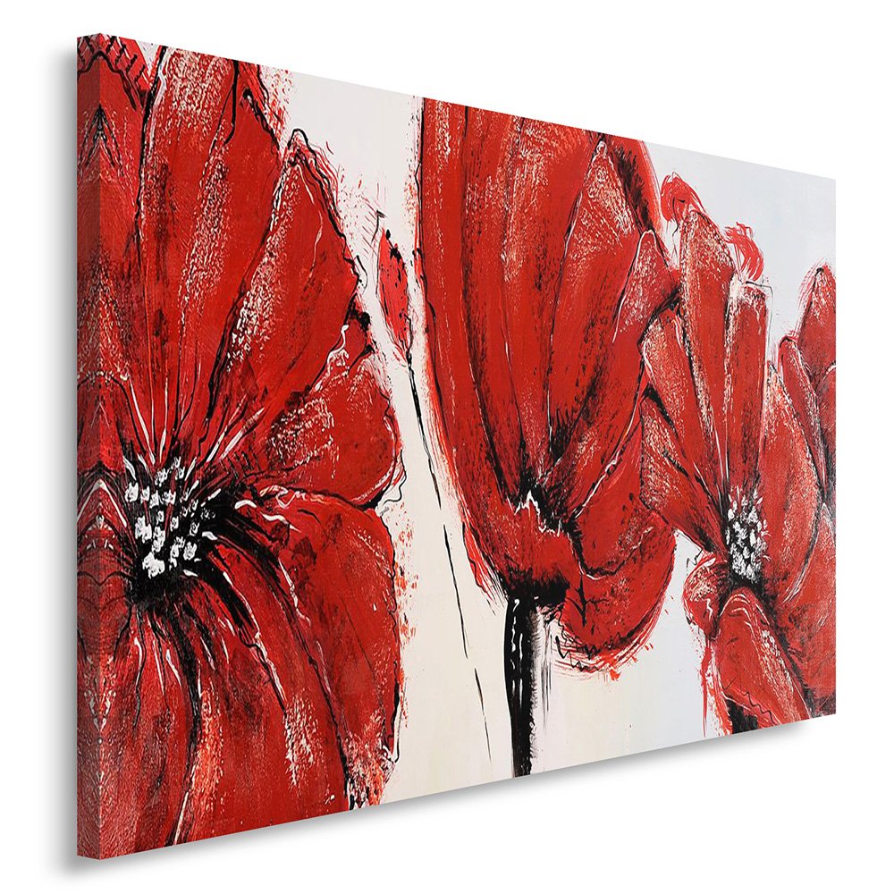 Feeby, Wandbild - 1 Teilig - 70x100 cm, Leinwand Bild Leinwandbilder Bilder Wandbilder Kunstdruck, M