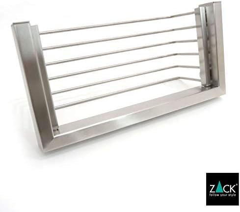 ZACK 40371 "LINEA" Duschkorb, Edelstahl matt,2.76 by 10.43 by 5.12"