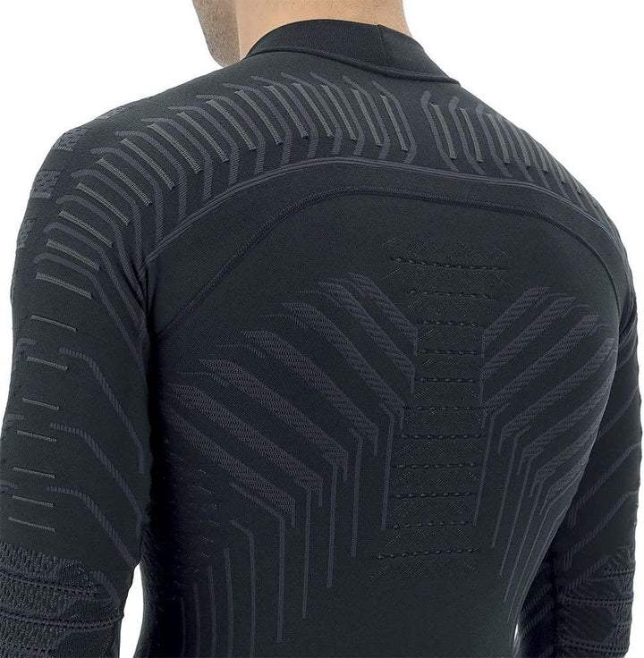 UYN Herren Resilyon Langarmshirt (1er Pack) XL Black/Anthracite, XL Black/Anthracite