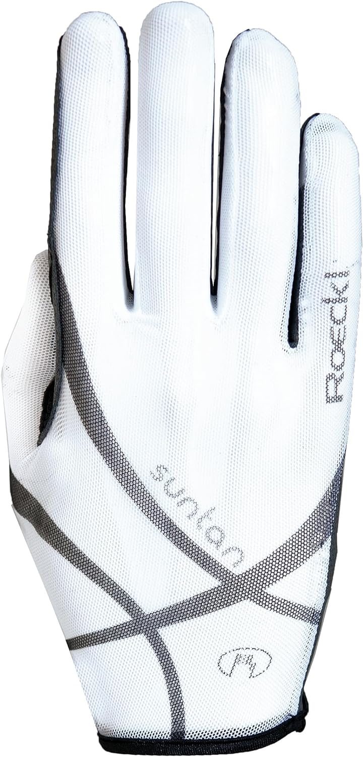 Roeckl Laila Reithandschuhe - Weiss - 8.5, 8.5