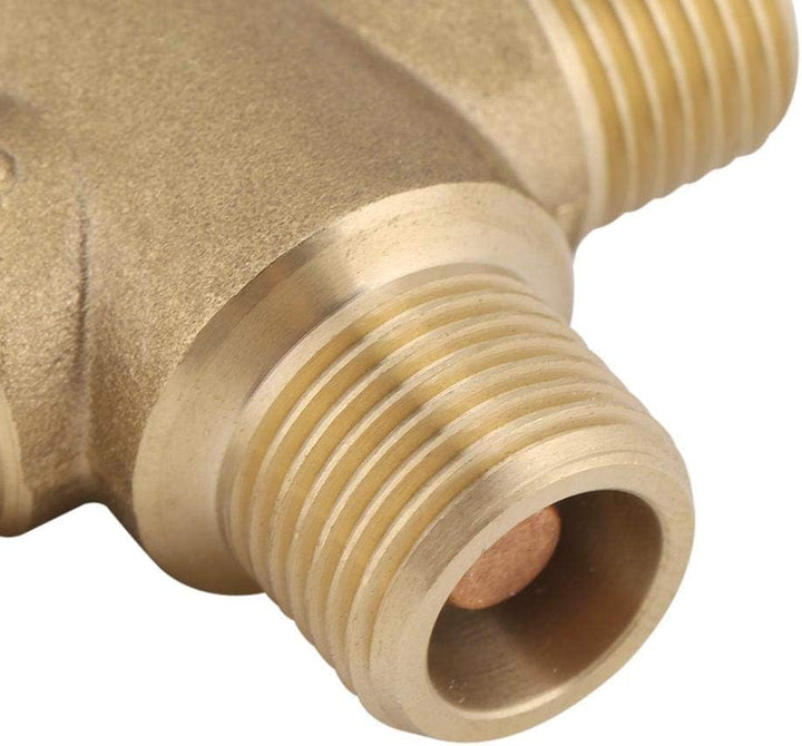 Thermostatventil, G1 / 2 Messing Thermostatmischventil Thermostatsteuerung Mischventil für Dusche, I