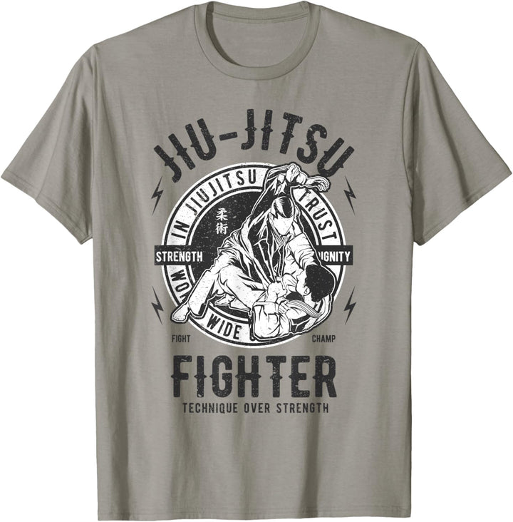 BJJ Shirt Herren Jiu-Jitsu Männer Brazilian Jiu Jitsu T-Shirt