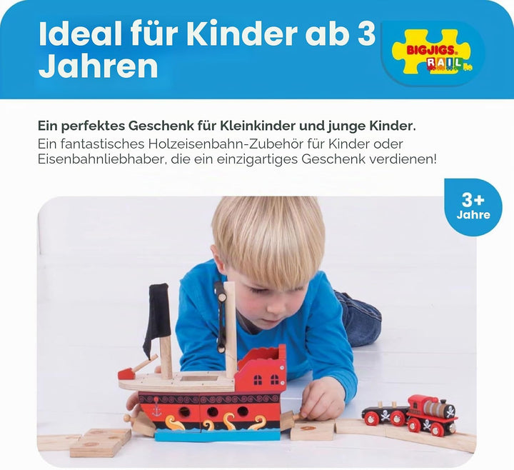 Bigjigs Rail Piratenschiff