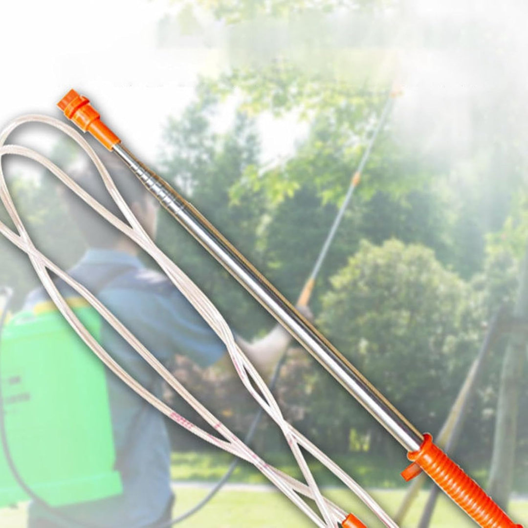 Pumpensprühstab, Sprühstab - Teleskop-Obstbaum-Spritzstange - 19,6-98,4 Zoll Wassersprühstab für Hau