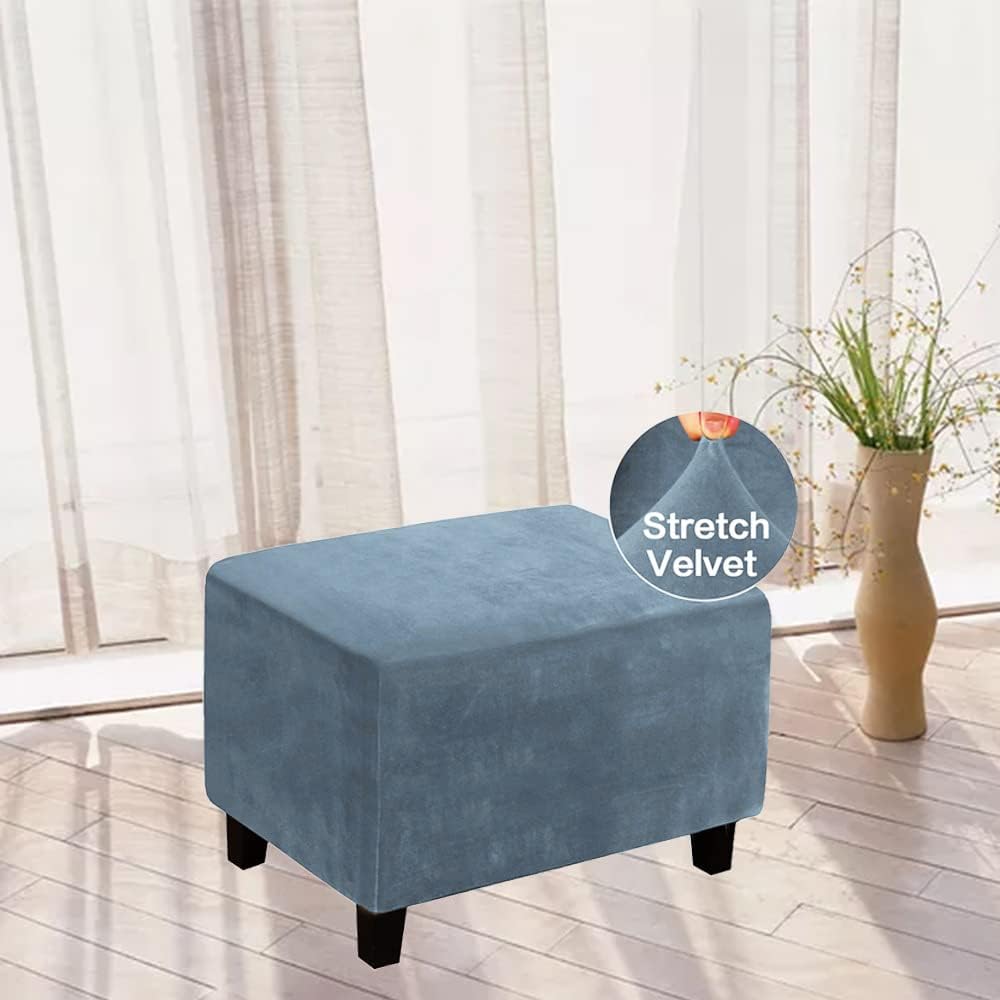 Meigeh Hocker bezug rechteckig hockerbezüge bezug für hocker quadratisch ottomane hocker bezug Ottom