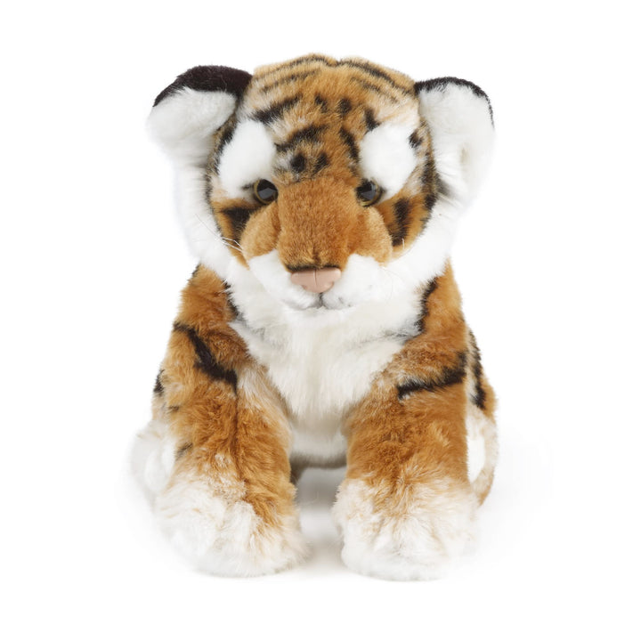 Living Nature Stofftier, mittelgrosser Tiger (35 cm) M Tiger-Stil, M Tiger-Stil