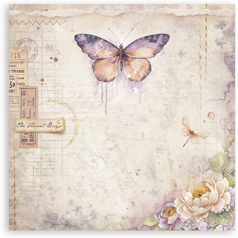 Stamperia - Scrapbook Paper Pad for Scrapbooking, Albums, Card Making, Bullet Journalling and More,