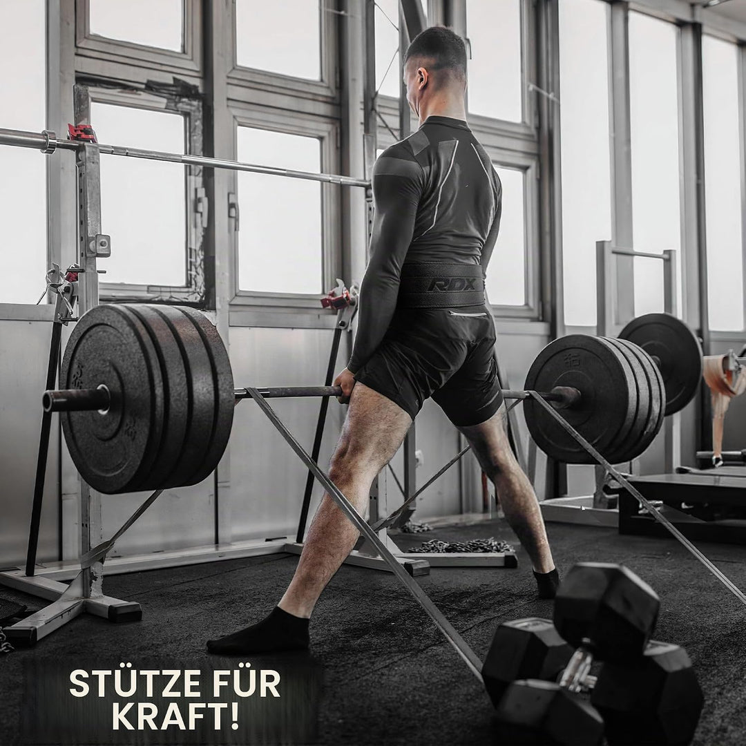 RDX Gewichthebergürtel Leder IPF Konform 13mm & 10mm – USAPL, USPA & IPL Wettbewerb Powerlifting Gür