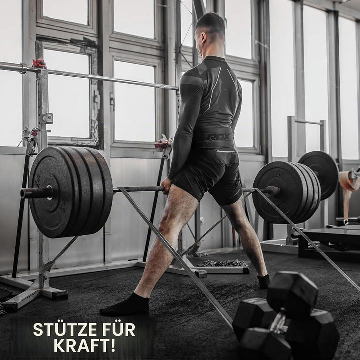 RDX Gewichthebergürtel Leder IPF Konform 13mm & 10mm – USAPL, USPA & IPL Wettbewerb Powerlifting Gür