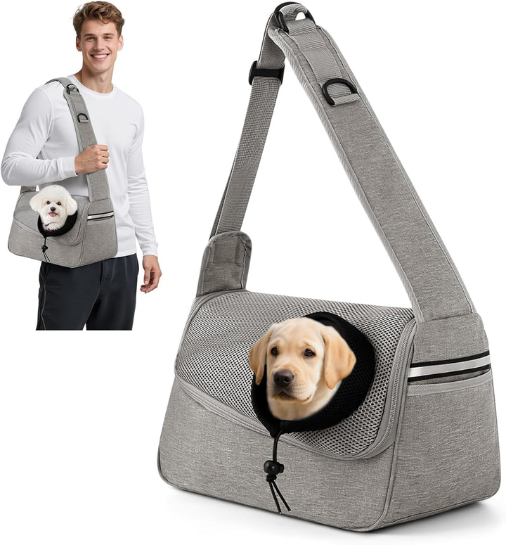 ALLSOPETS Hundetasche Tragetuch Hund Schultertasche Katzentragetasche Haustiere Tasche für Katzen un