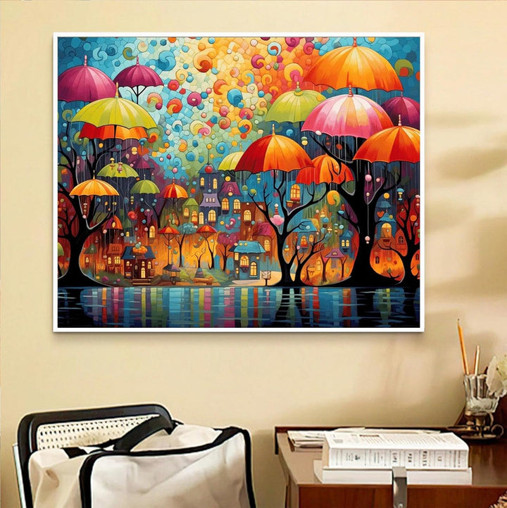 JATOK 3 Stück Malen Nach Zahlen Erwachsene -40x50cm, DIY Blumen Gemälde für Anfänger, Handgemalt Ölg