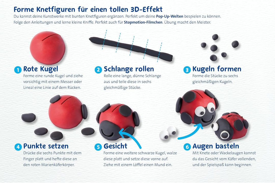 Pelikan 2056080 198/9R Modelliermassen Kinderknete Creaplast, 300g, rot (3er Pack rot), 3er Pack rot