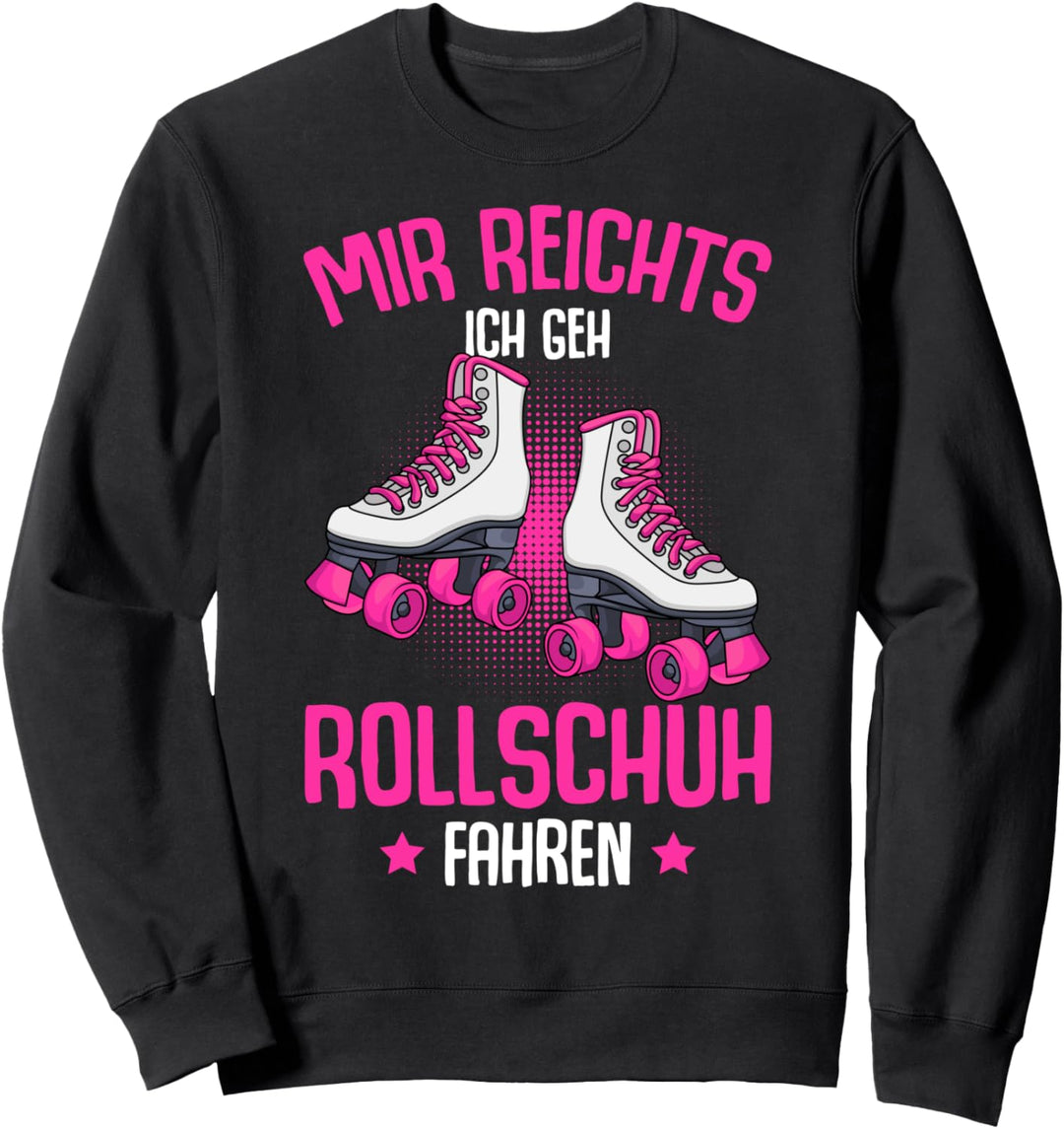 Rollschuhe Roller Girl Rollschuh Mädchen Sweatshirt