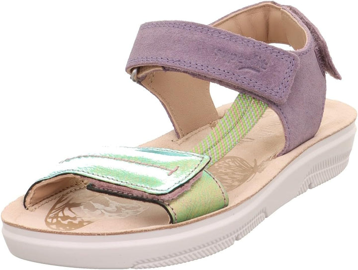 Superfit Mädchen Paloma Sandale 31 EU Weit Lila 8500, 31 EU Weit Lila 8500