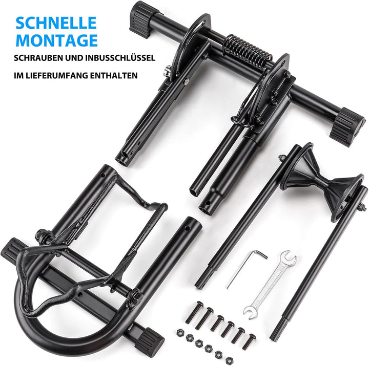 CXWXC Fahrradständer Boden 26 bis 29 Zoll und 650C -700C,Fahrrad Ständer für Ihre Garage,Haus oder F