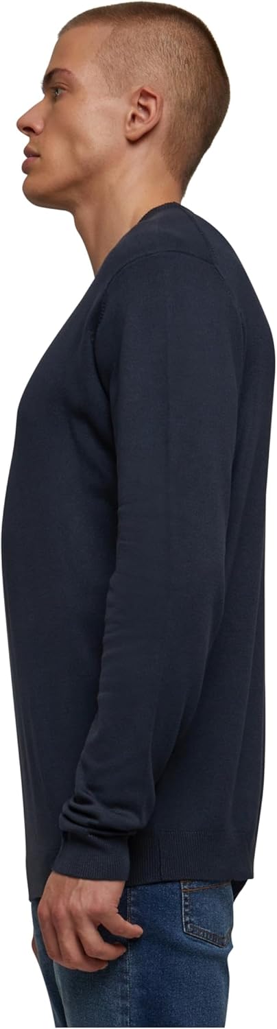 Urban Classics Herren Knitted Crewneck Sweater Sweatshirt S Navy, S Navy