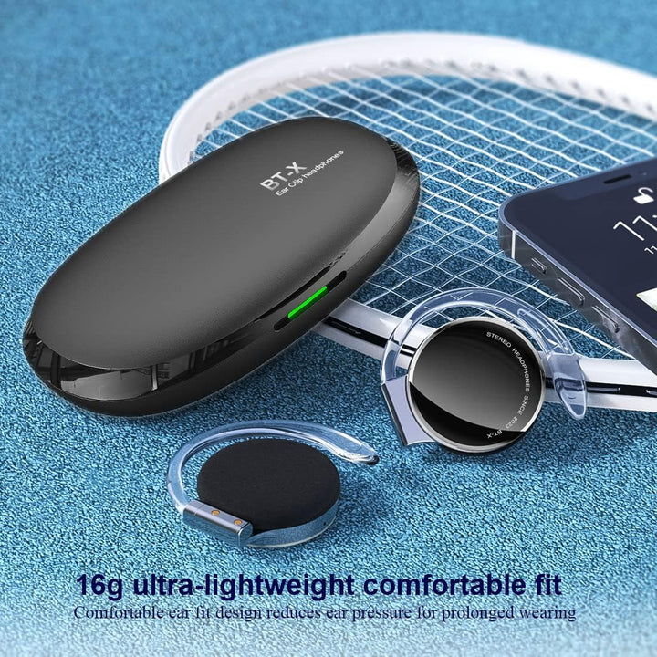 On Ear Kopfhörer Bluetooth V5.3, Open Ear Kopfhörer Kabellos Buetooth, Clip On Kopfhörer Sport Heads