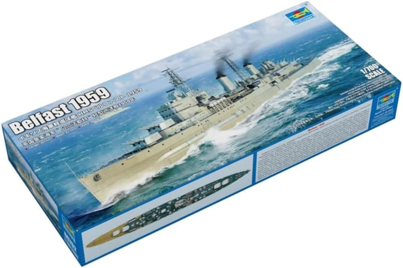 Trumpeter 6702 1/700 HMS Belfast, 1959 Modellbausatz