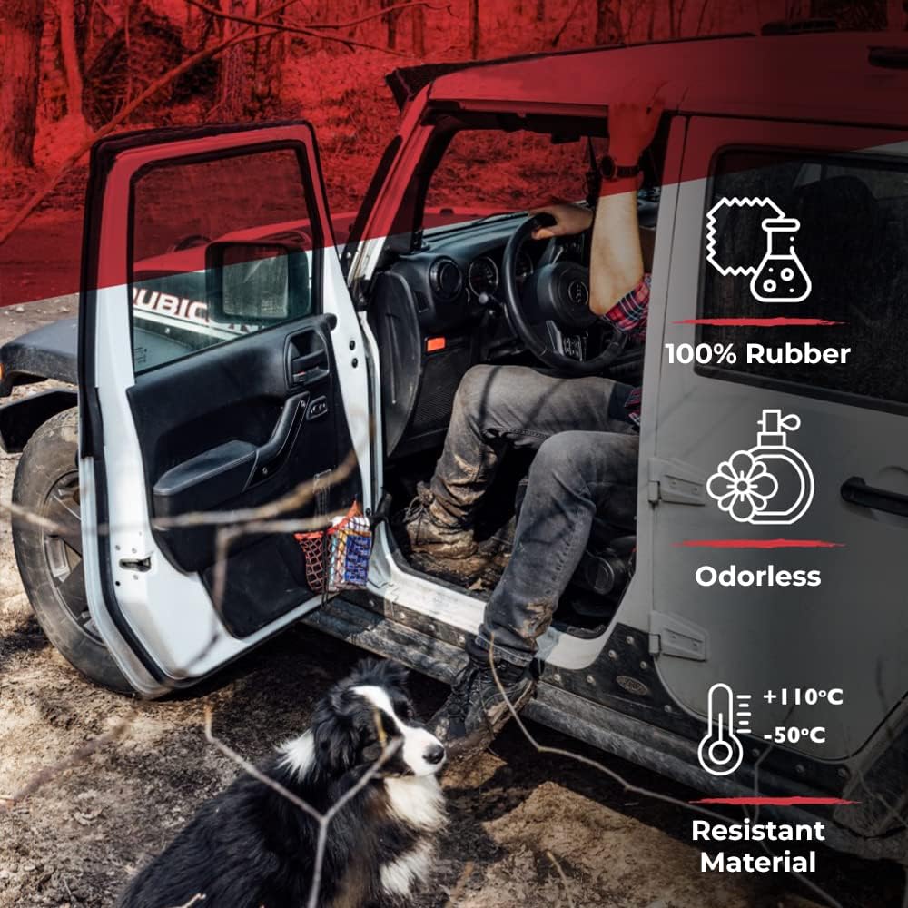 FROGUM EL Toro Gummimatten Ganzjähriges-Set von Autofussmatte Auto Fussmatten für Dodge Journey I 20