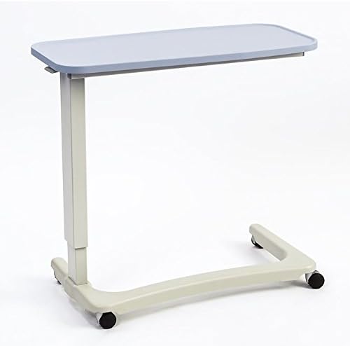 NRS Healthcare NRS EasyLift Overbed/Over Chair Tisch Modern Blue N43577 Höhenverstellbar - Gebogener