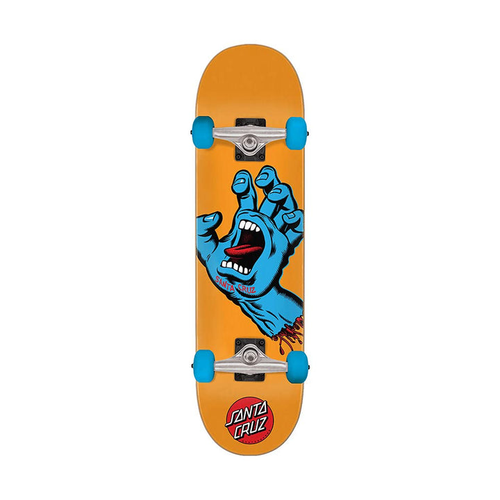 SANTA CRUZ 20 x 70 cm Skatebord Komplett – schreiende Hand Mid Mehrfarbig 7.8", Mehrfarbig 7.8"
