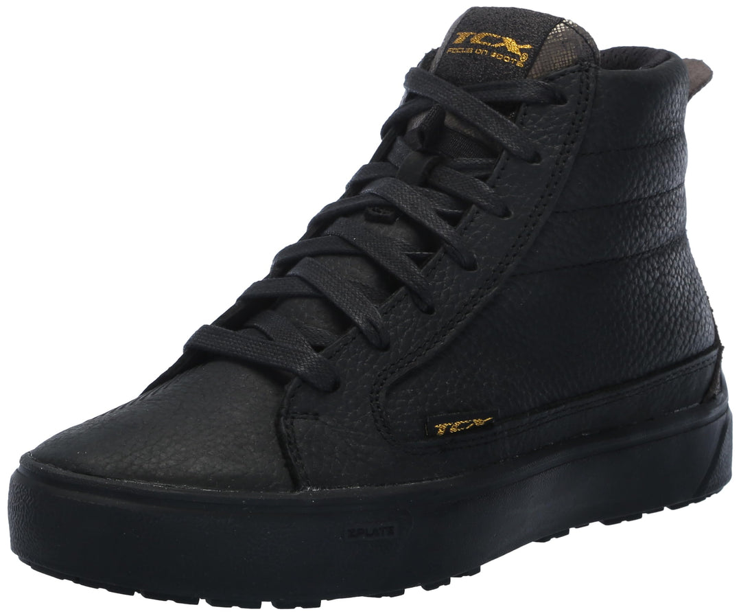 TCX Damen Street 3 Lady WpWasserdichte Motorradschuhe 36 EU Black Black Gold, 36 EU Black Black Gold