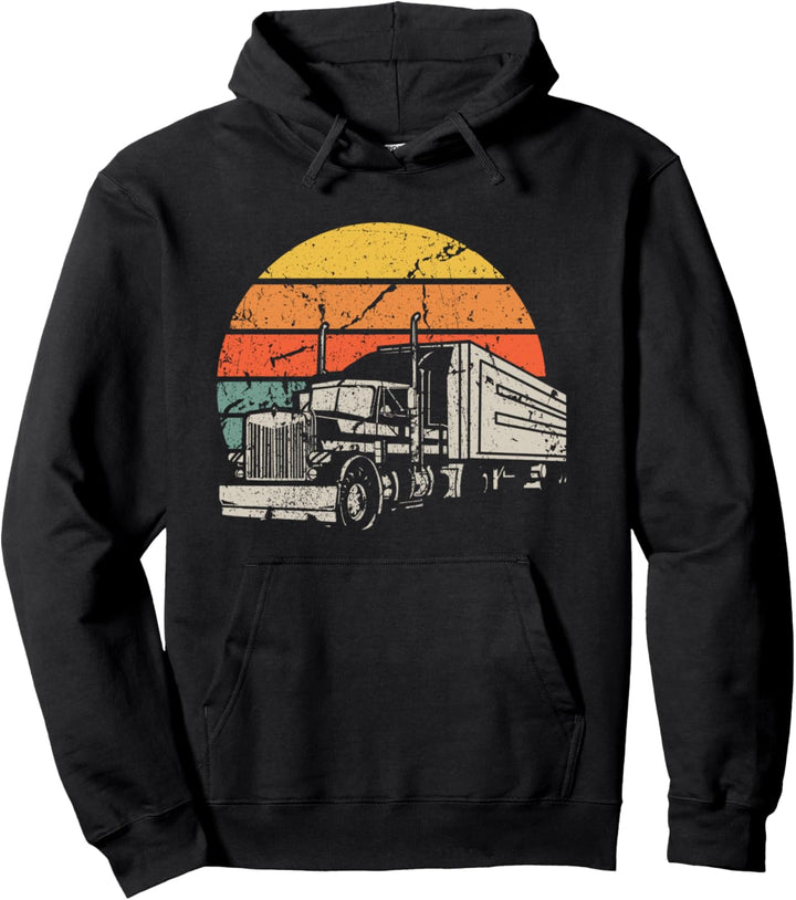Vintage Truck LKW Fahrer Laster Fahren Geschenk Pullover Hoodie