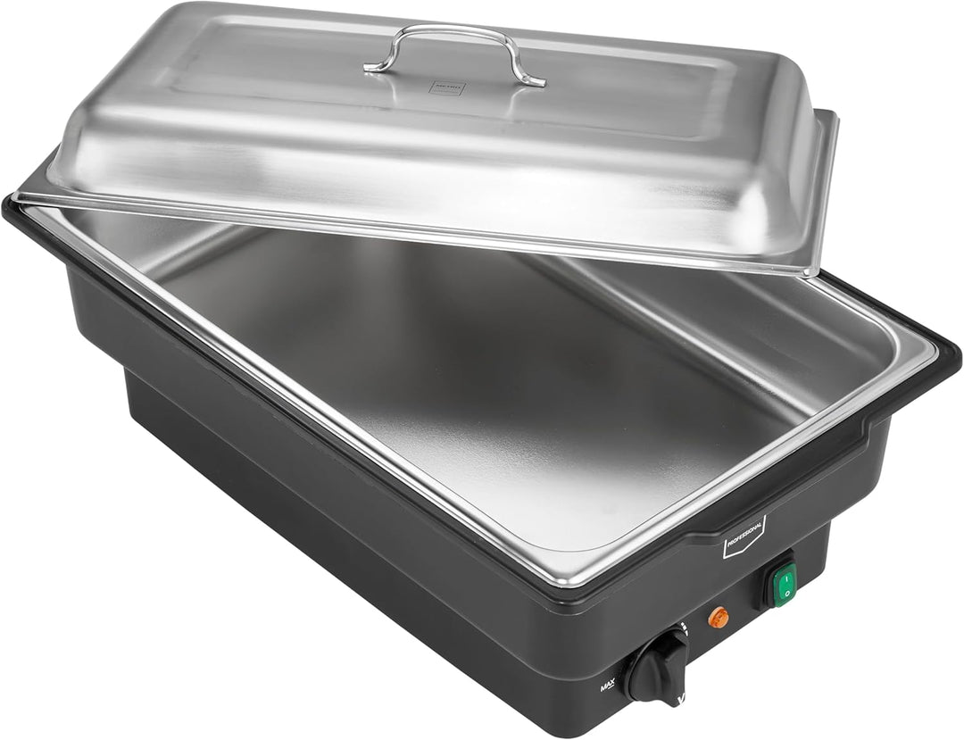 METRO Professional Chafing Dish GCD1009, Kunststoff/Edelstahl, 34.7 x 58 x 25.4 cm, 900 W, 2.8 L, Te