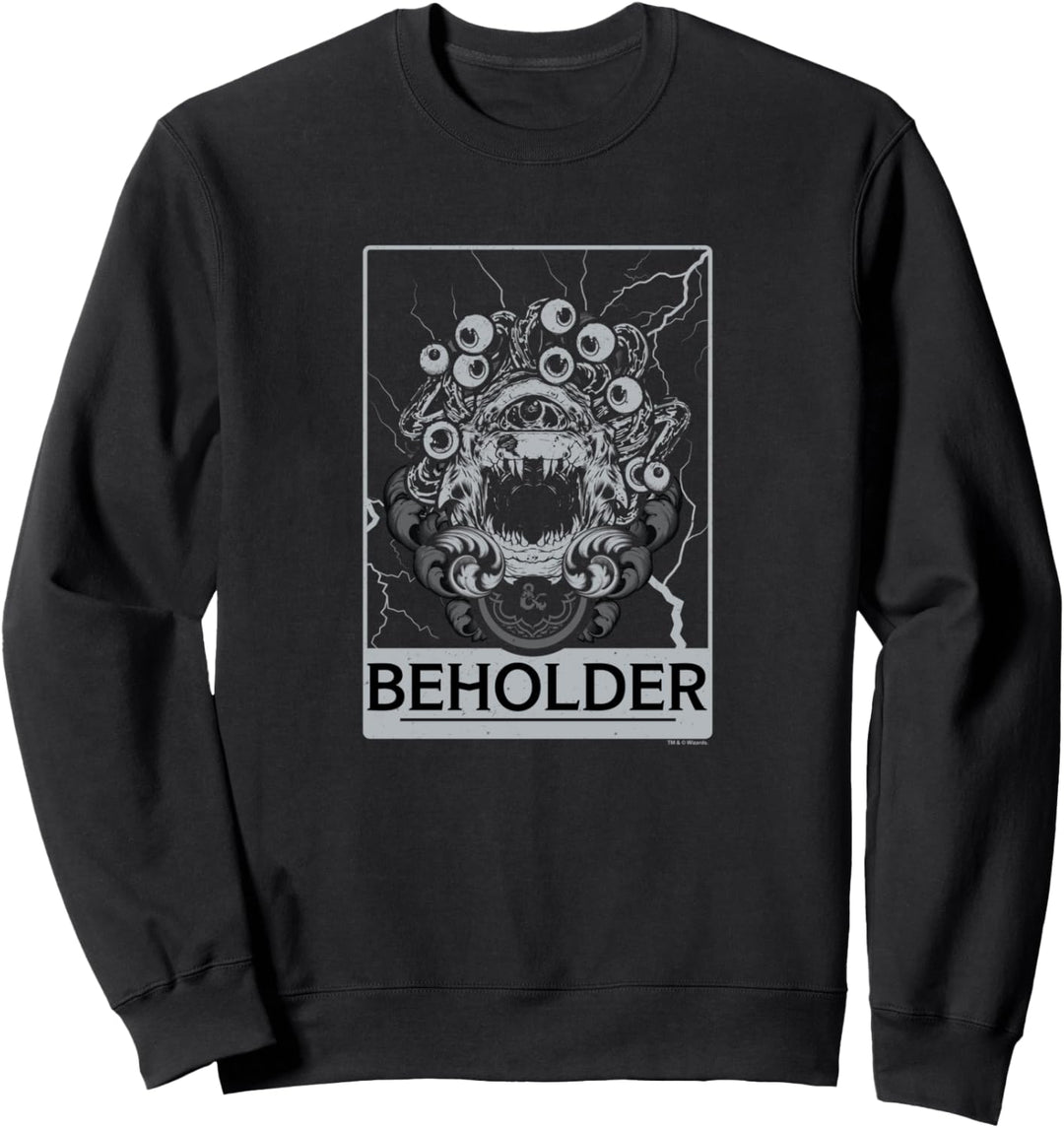 Dungeons & Dragons Beholder Tarot Card Sweatshirt
