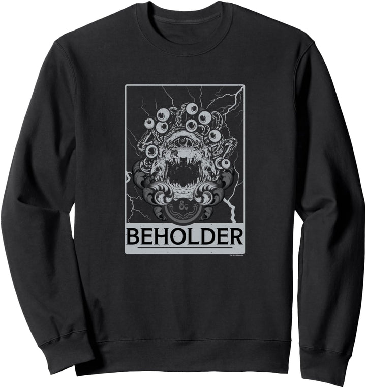 Dungeons & Dragons Beholder Tarot Card Sweatshirt