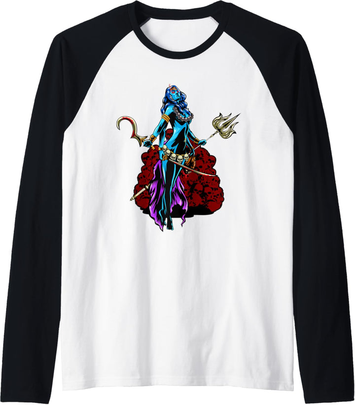 Kali, Indien Alte Hindu Mythologie Göttin des Todes Raglan