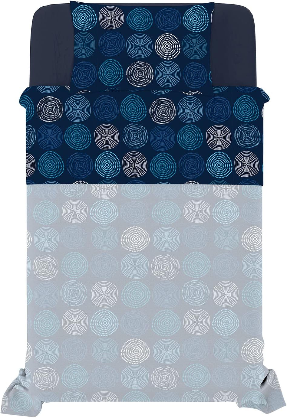 Fantasy Italian Bed Linen Bettwäsche, Ipnotic, Kleine doppelte, Mikrofaser, Hypnotisch Ipnotic Klein