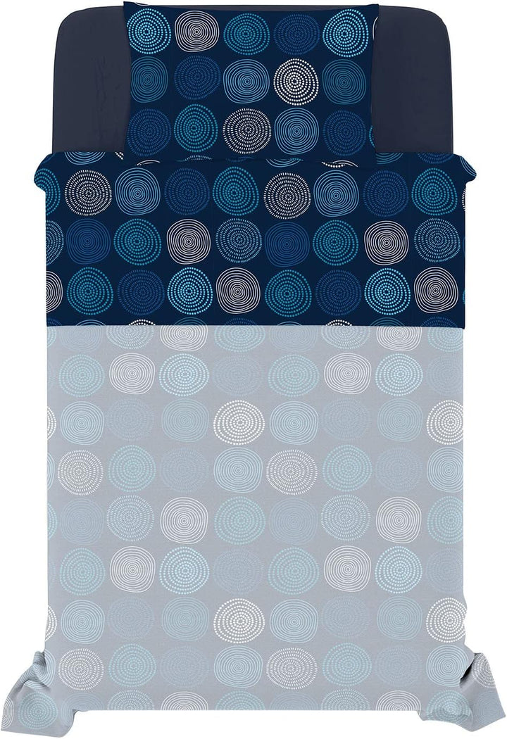 Fantasy Italian Bed Linen Bettwäsche, Ipnotic, Kleine doppelte, Mikrofaser, Hypnotisch Ipnotic Klein
