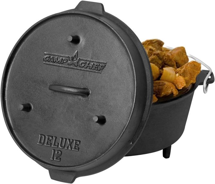 camp chef KS0422 Camp Chef Deluxe Dutch Oven DO-12 + Tragetasche
