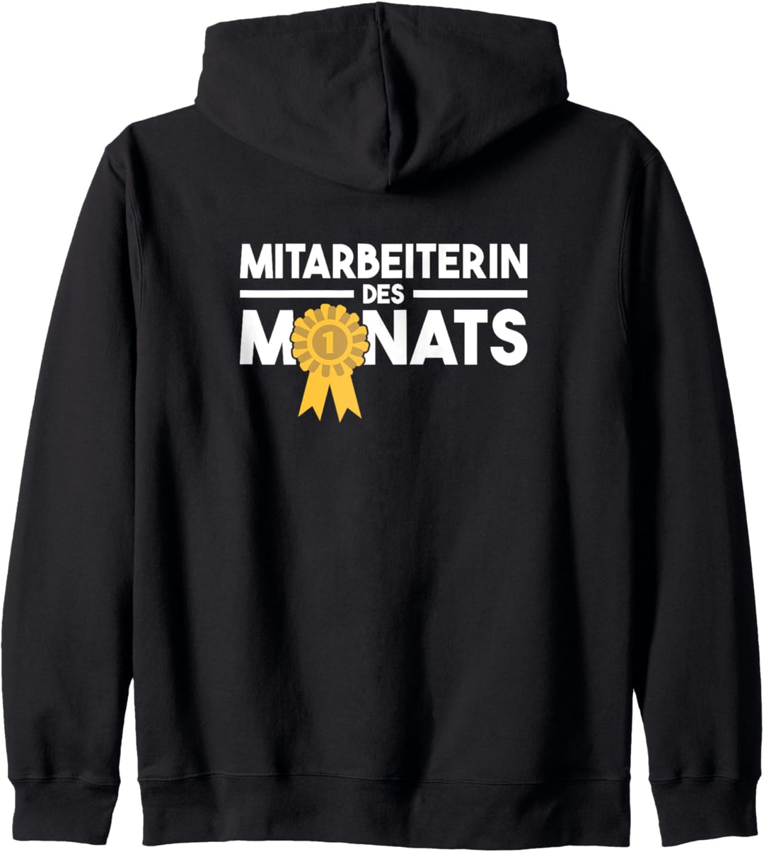 Mitarbeiterin des Monats Motivation Auszeichnung Award Kapuzenjacke