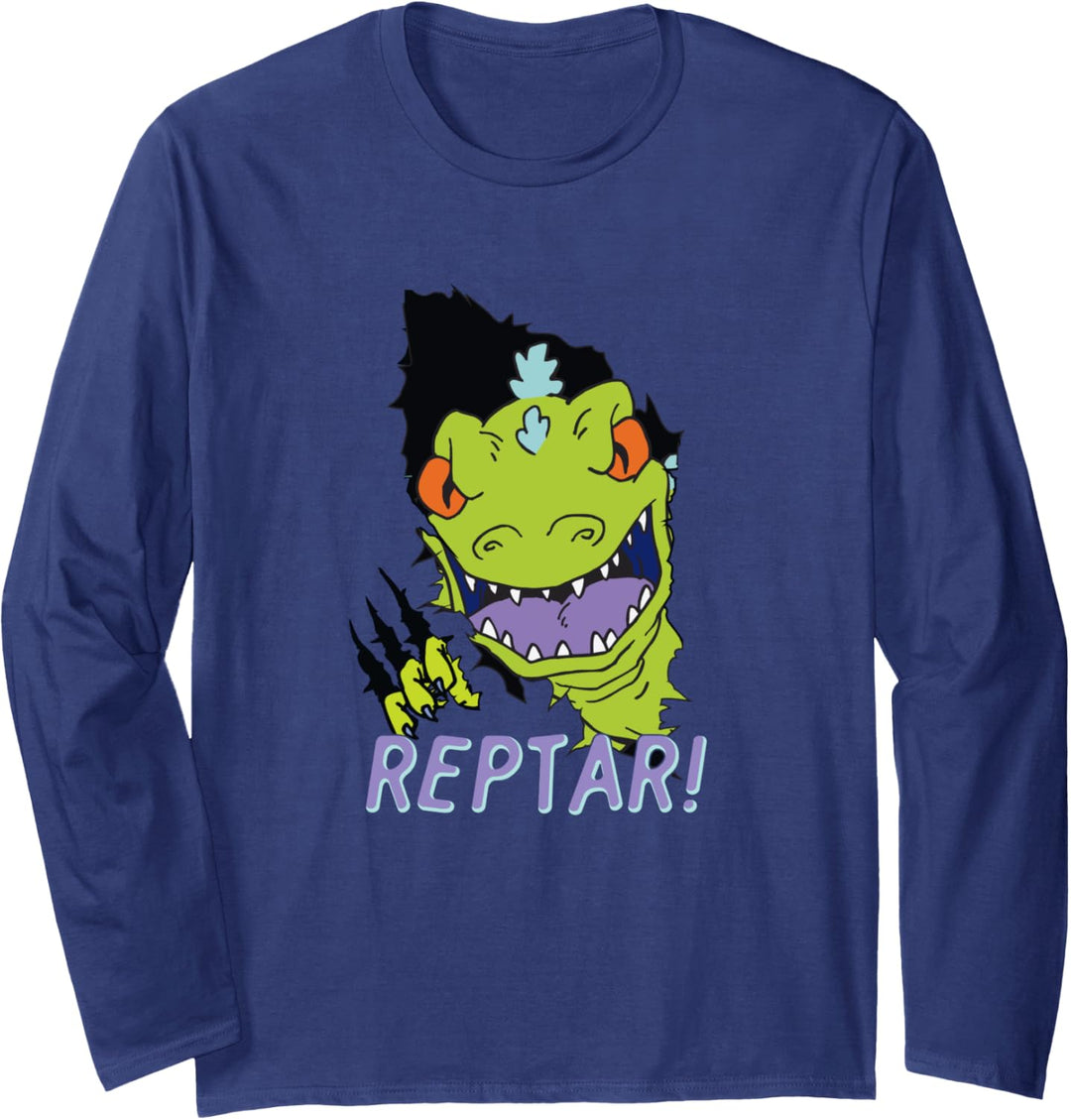 Rugrats Reptar! Rip Through Langarmshirt