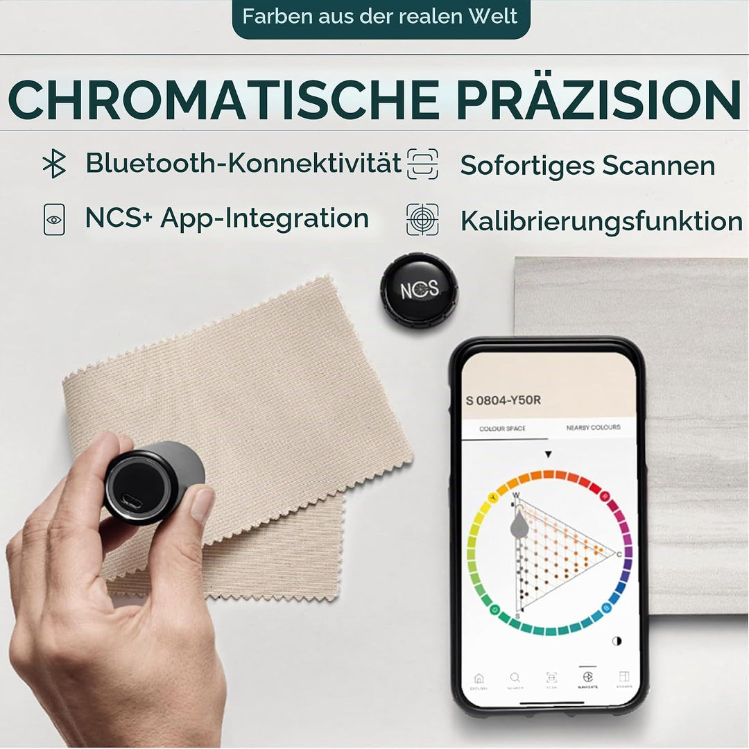 NCS Colourpin II | Multifunktional und langlebig | Drahtlose Technologie der Zukunft | Gewicht - 0,0