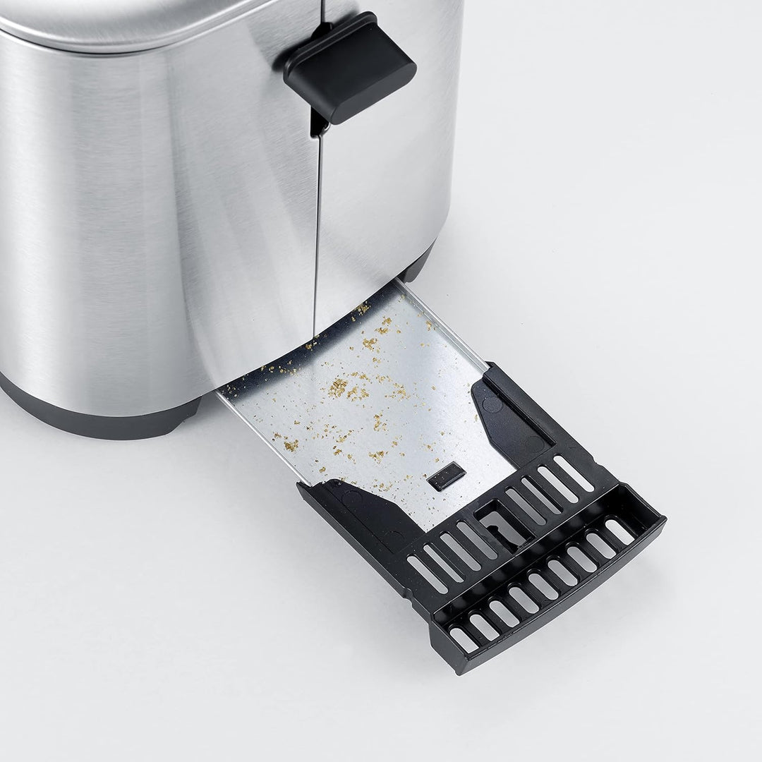 SEVERIN AT 2512 Langschlitztoaster mit Bagel-Funktion für einseitiges und energiesparendes Toasten,